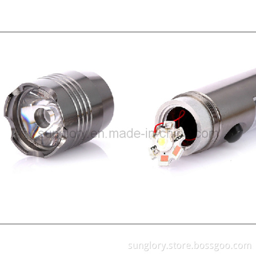 Super Brightness CREE LED Flashlight, Solar Torch